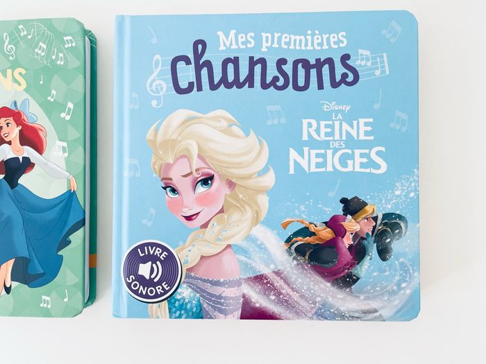 Lot de 2 livres les premières chansons de Disney - photo numéro 3