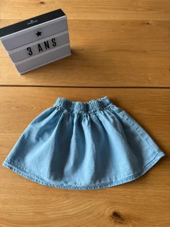 Jupe en jeans légers volants - Taille 2/3 Ans