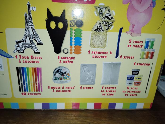 Gros coffret d'activités Le Loup - photo numéro 4