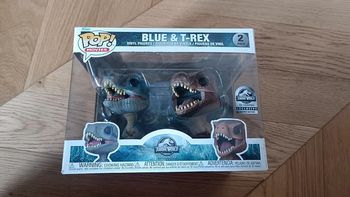 Funko pop 2 pack Blue & T-rex