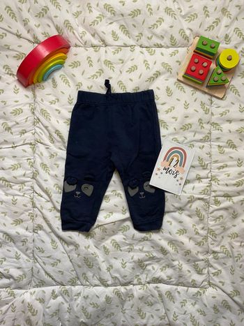 pantalon bleu marine 12 mois pat et ripaton lien de serrage