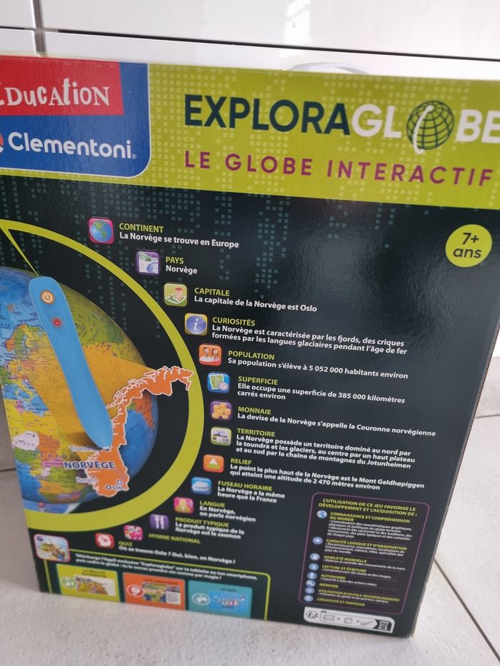 Globe interactif clementoni - photo numéro 4