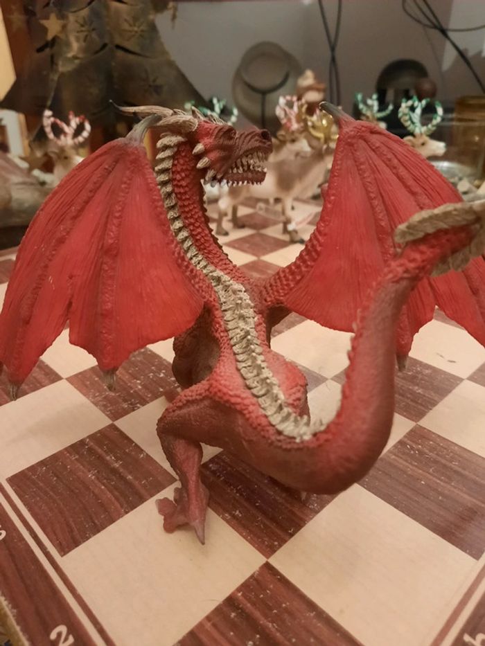 Schleich dragon rouge - photo numéro 2