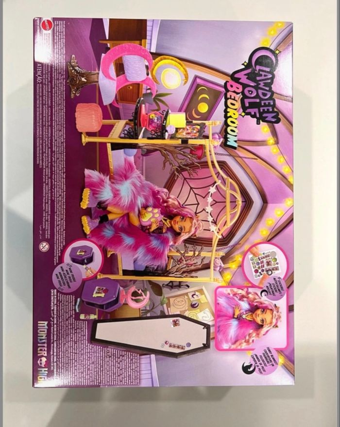 Monster High Clawdeen Wolf Bedroom Mattel coffret chambre - photo numéro 2
