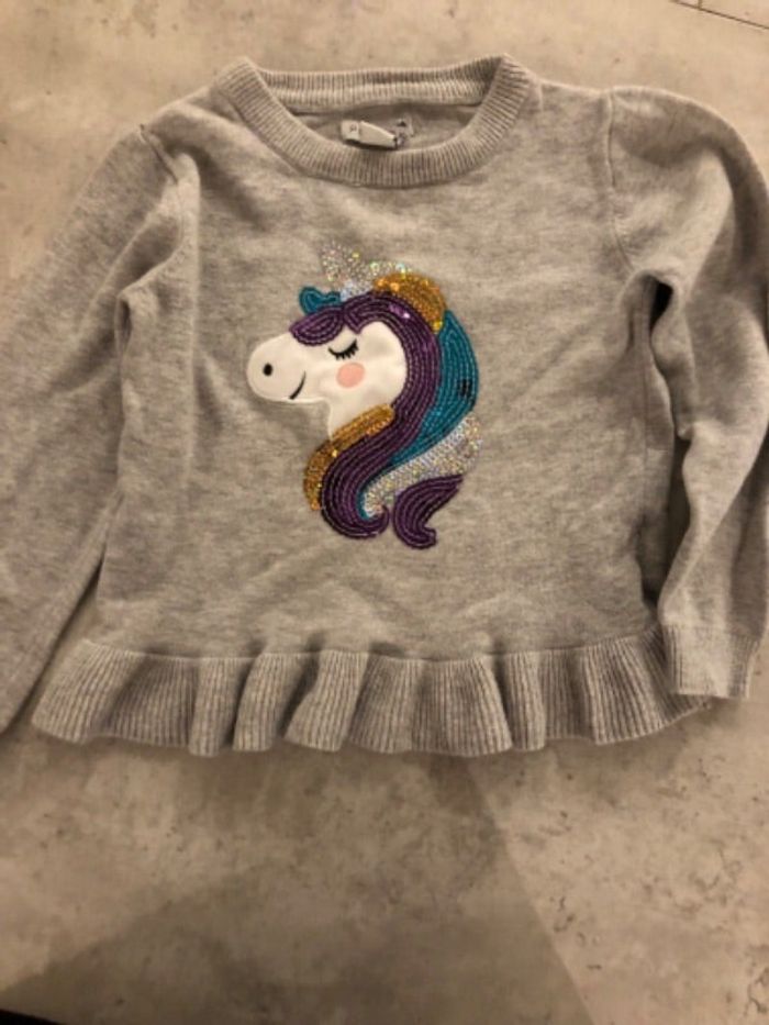 Sweat Licorne 4 ans