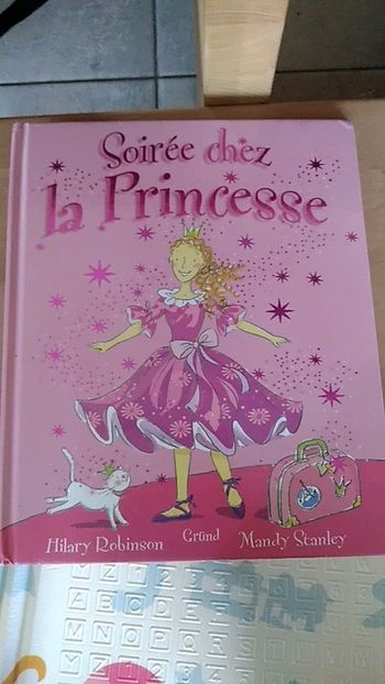 Livre pour enfants Soirée chez la princesse