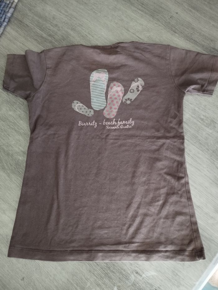 T shirt mc 10 ans fille - photo numéro 2