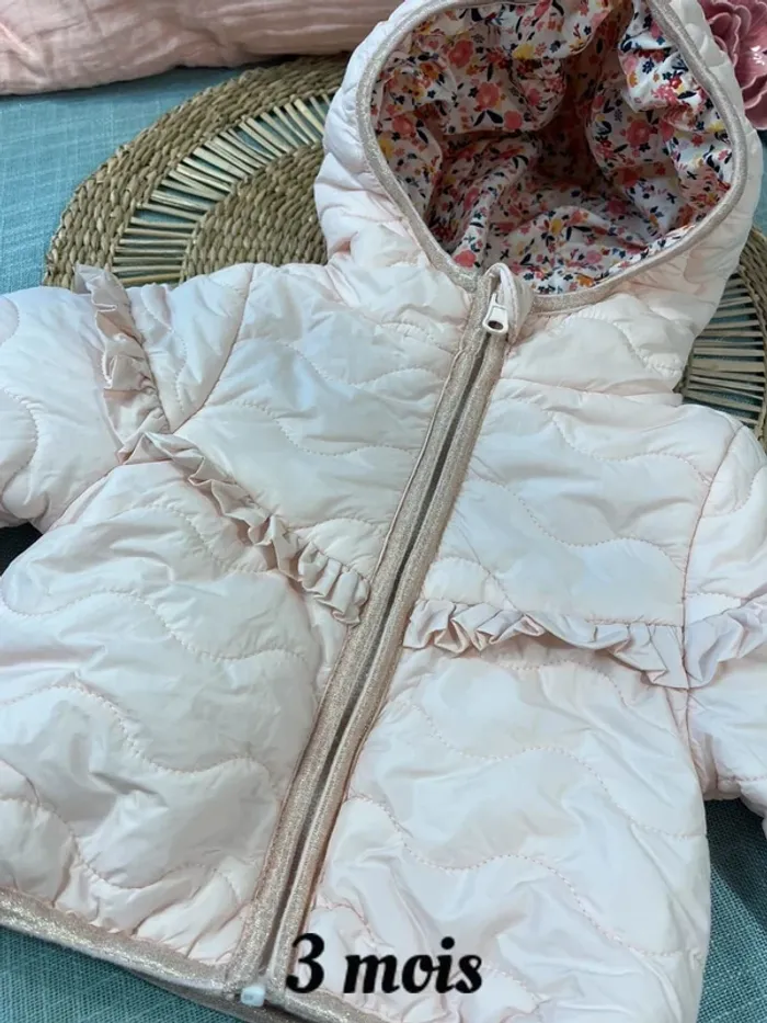 Veste mi-saison réversible 3 mois - photo numéro 10