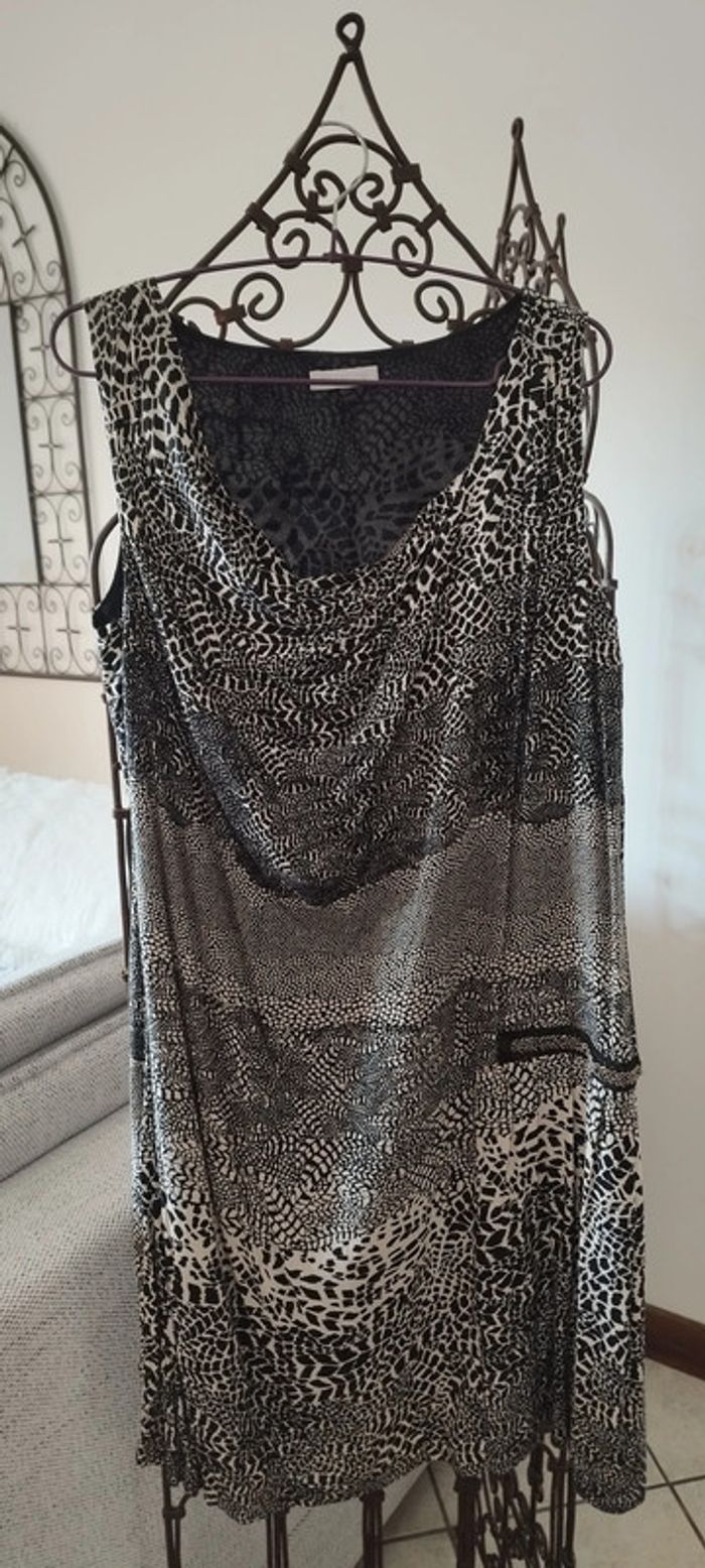 Robe Léopard Promod avec doublure, 1 fausse poche. Neuve