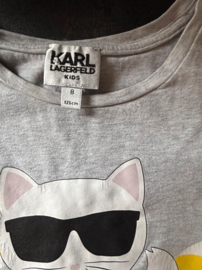 T-Shirt Karl Lagerfeld kids 8 ans - photo numéro 2