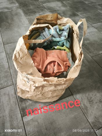Lot vêtements garçon naissance