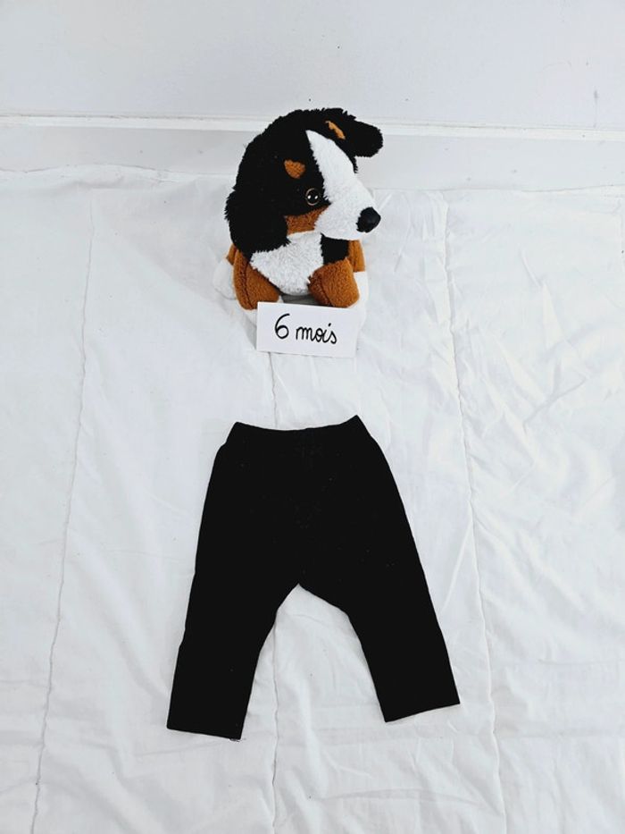 Pantalon legging bleu marine bébé fille ou garçon 6 mois