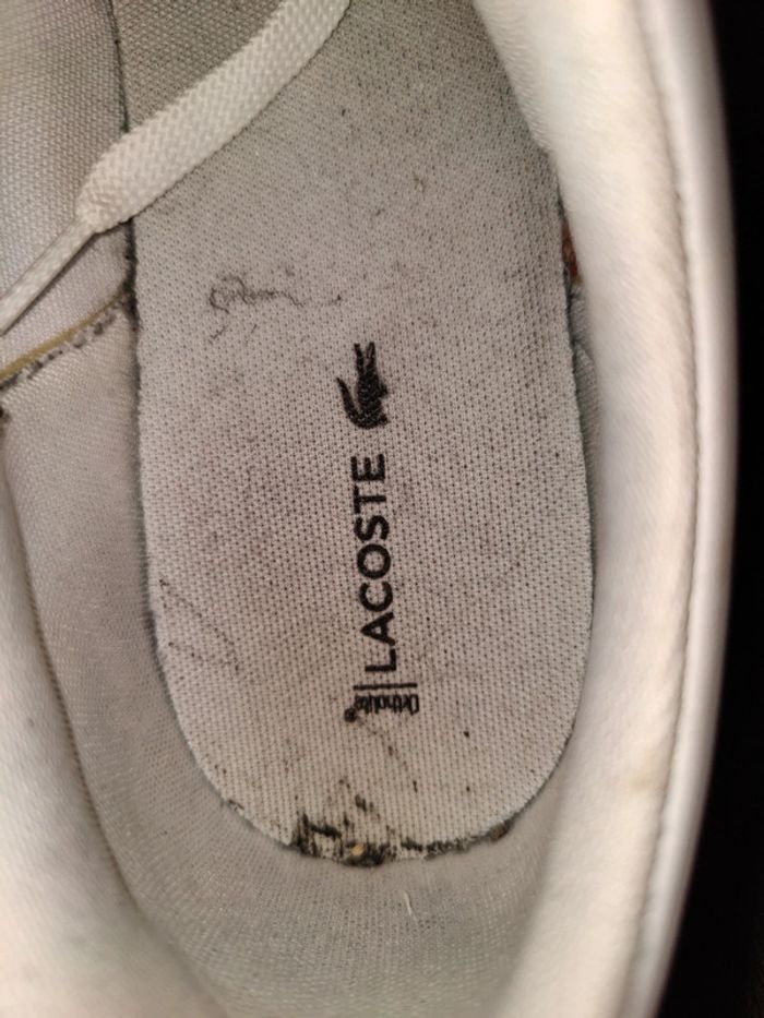 Baskets lacoste - photo numéro 3