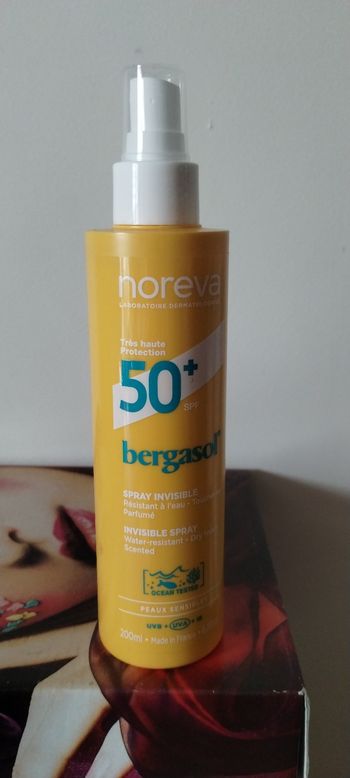Spray solaire spf 50 bergasol