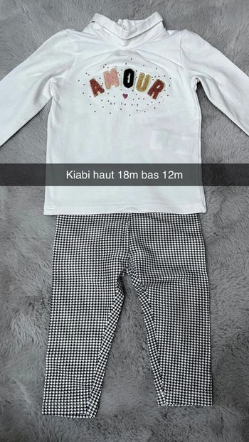 Ensemble Kiabi 12/18m
