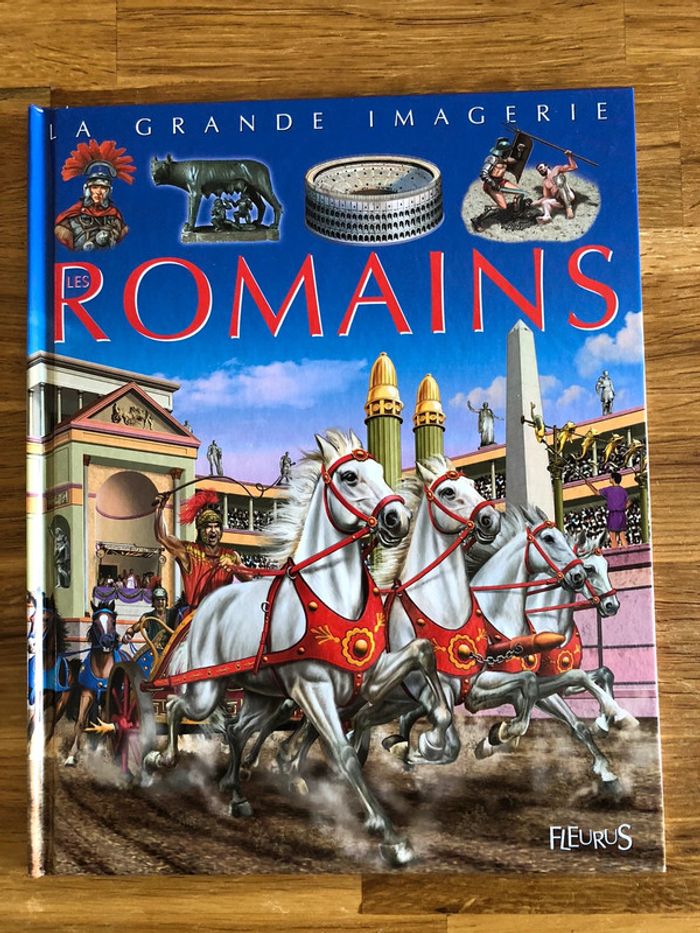 Livre la grande imagerie collection Fleurus les Romains