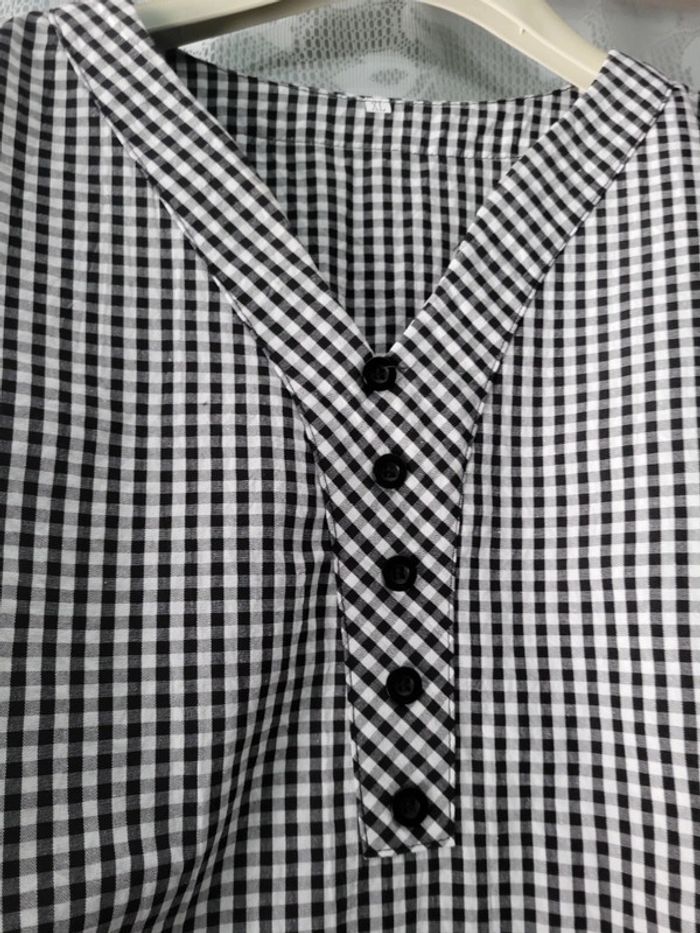 Blouse vichy xl - photo numéro 2