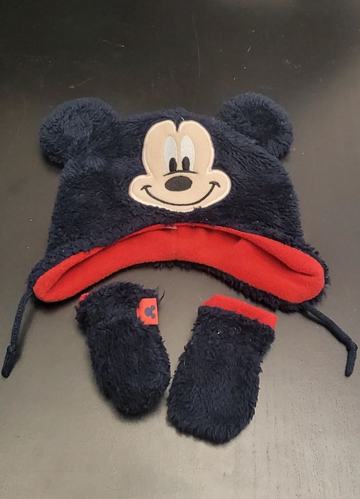Bonnet + Mouffles Mickey