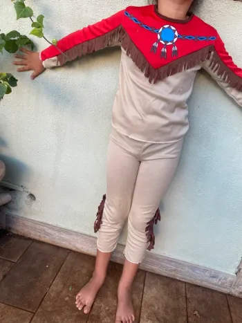 Déguisement indien 4/6ans