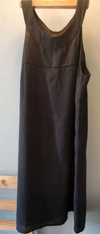Robe midi noire H&M