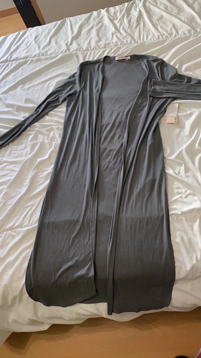 Gilet long femme