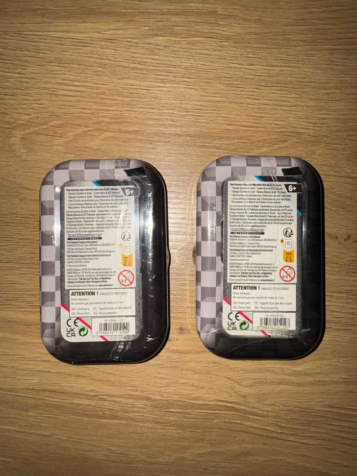 Pokémon - 2 Mini tins 10,5 Miasmax - photo numéro 2