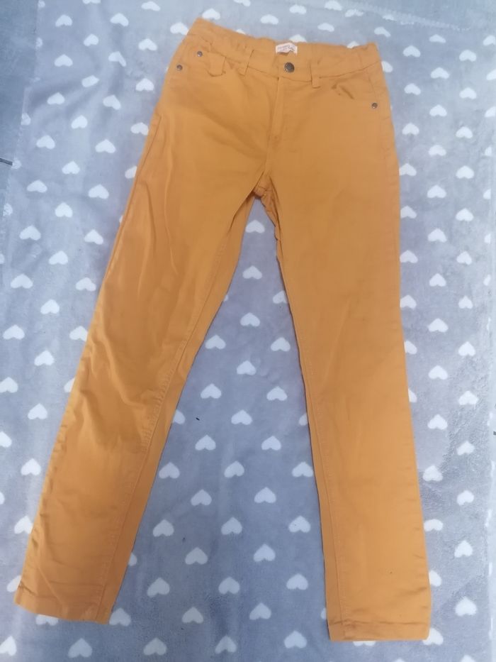 Pantalon jeans stretch DPAM 💛 garçon 12 ans - photo numéro 2