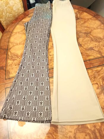 2 pantalons évasé neuf taille S H&M + Pimkie