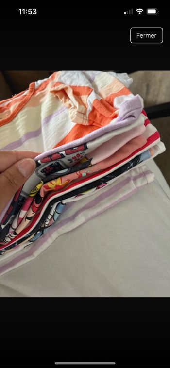 Lots t shirt été
