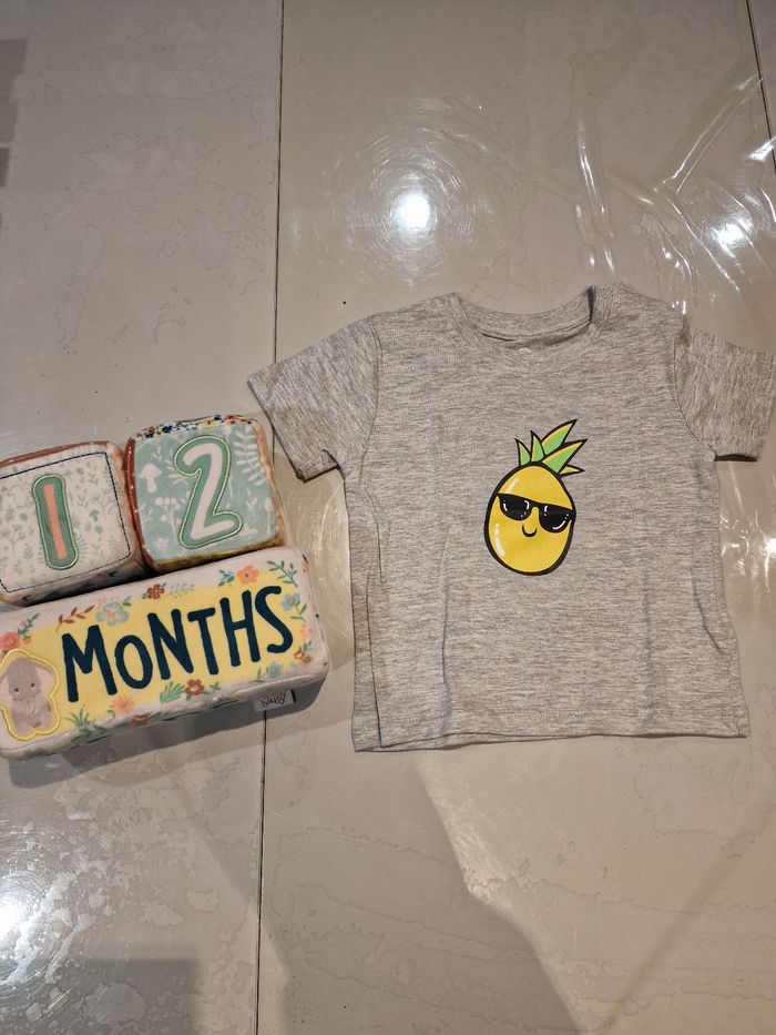 Lots d'été tee-shirt 12M - photo numéro 6