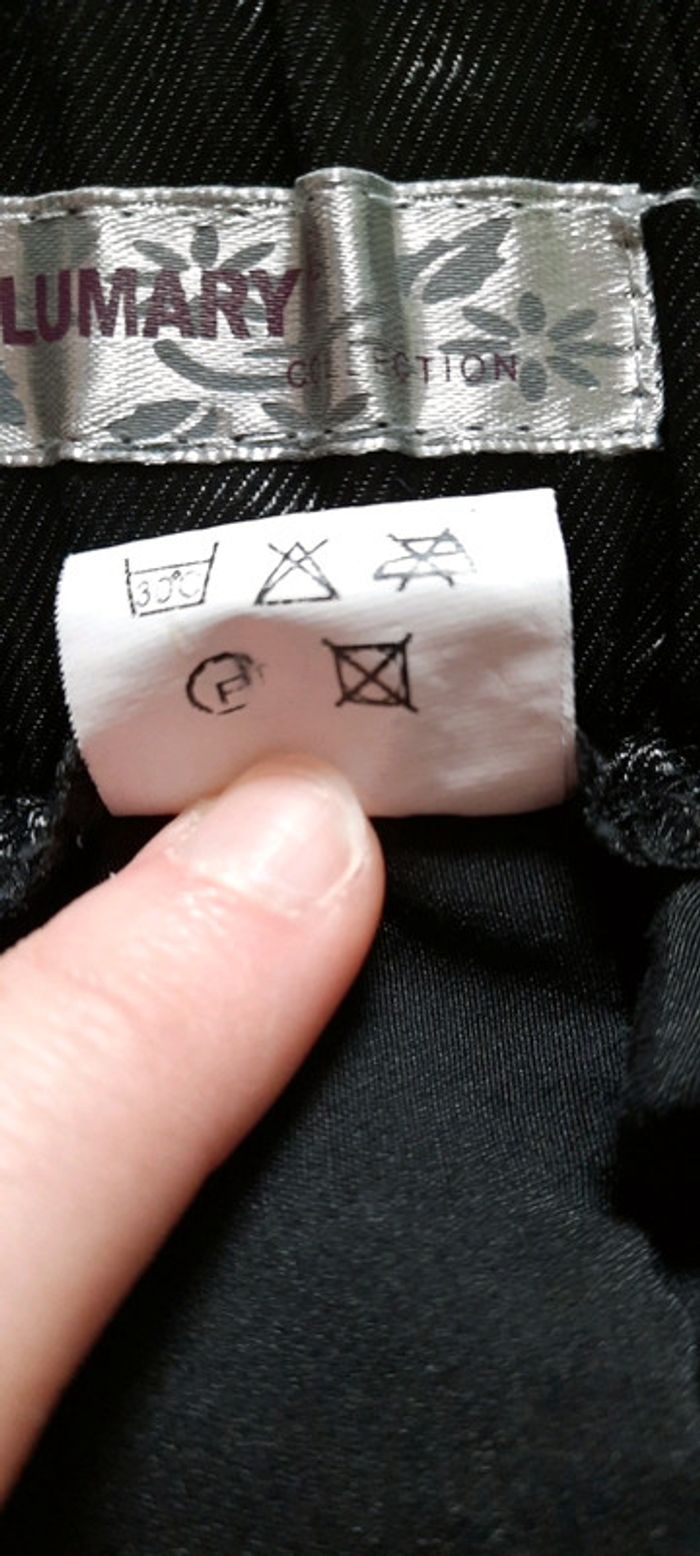 Jupe noire satin de soirée - photo numéro 6