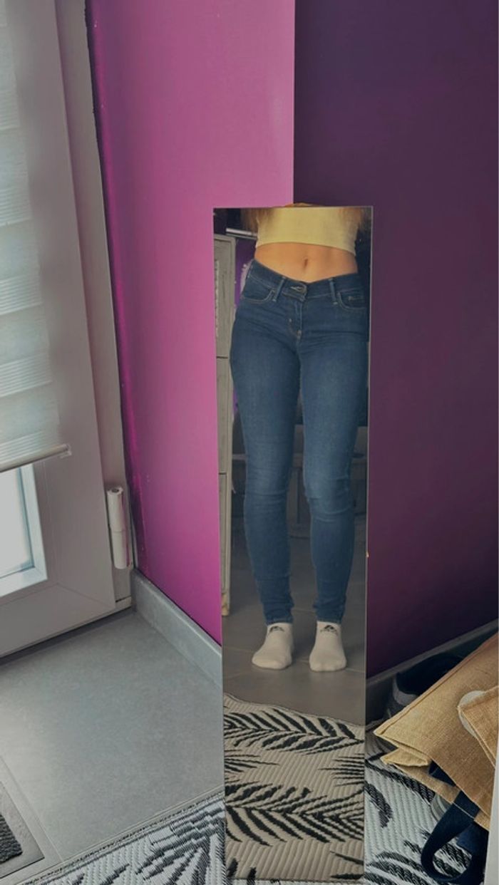 Jean Levi’s super skinny marine