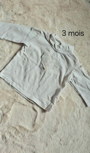T-shirt manches longues Grain de blé 3 mois