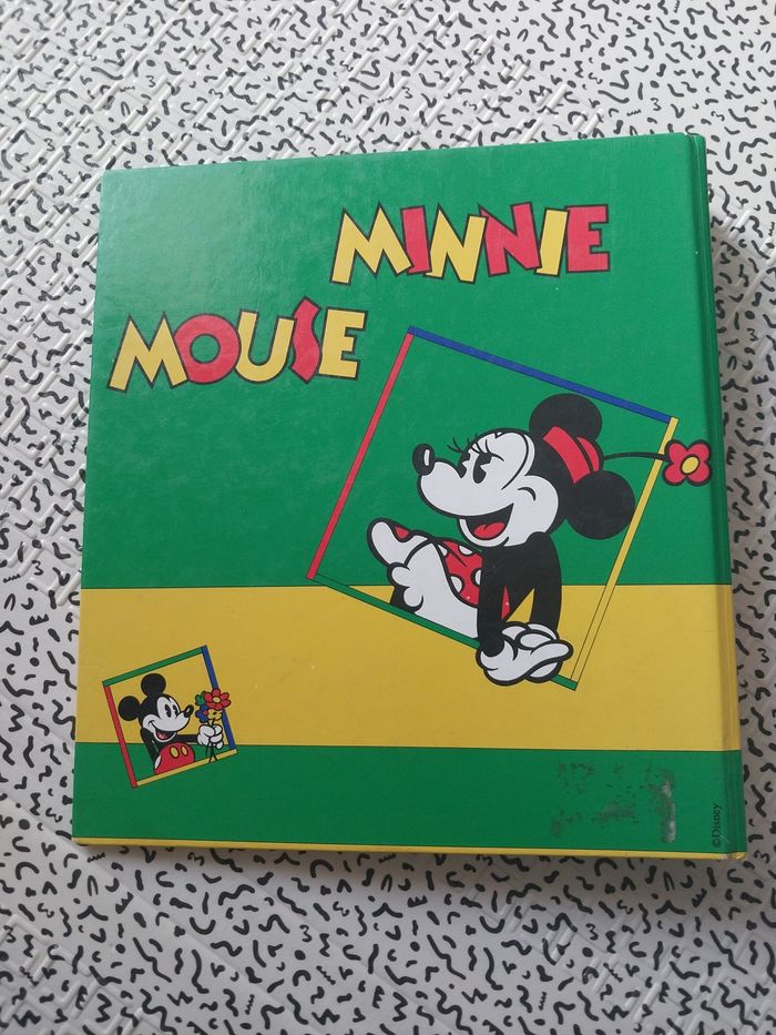 Classeur Euro Disney Mickey & Minnie Mouse – Vintage années 90 - photo numéro 2
