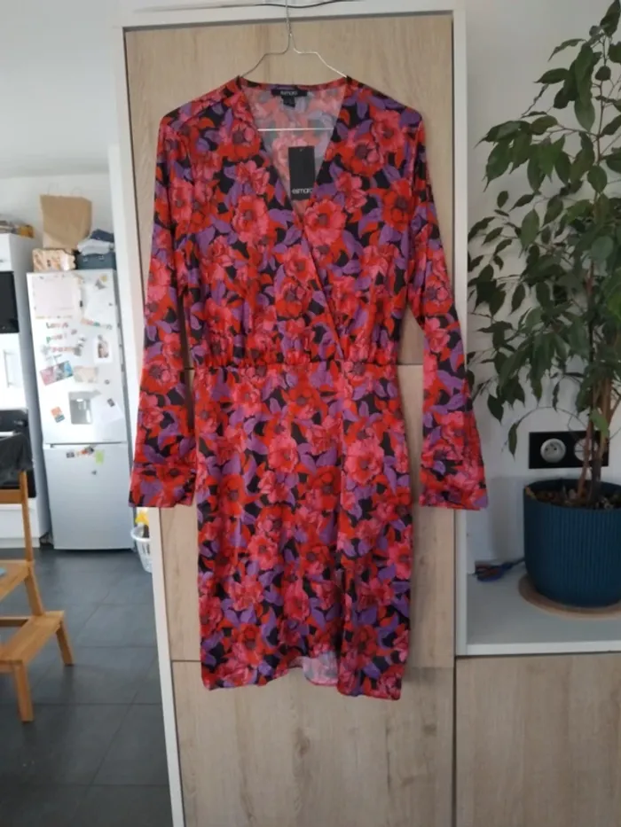 Robe en satin