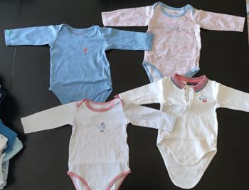 Lot 4 Bodies manches longues