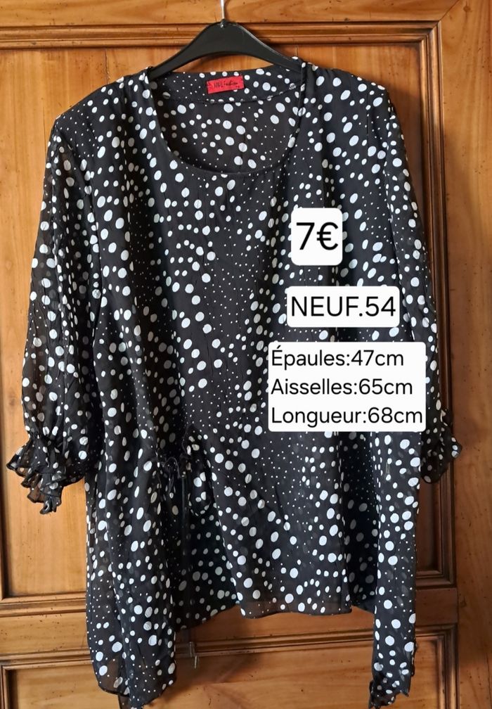 Blouse NEUVE pour femme taille 54