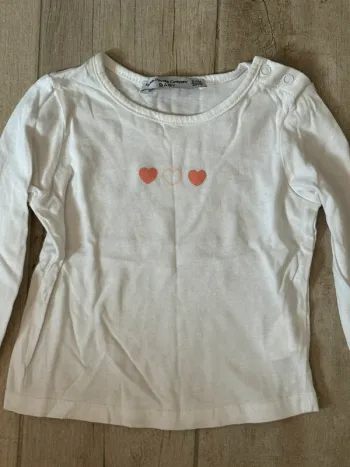 T-shirt manches longues fille