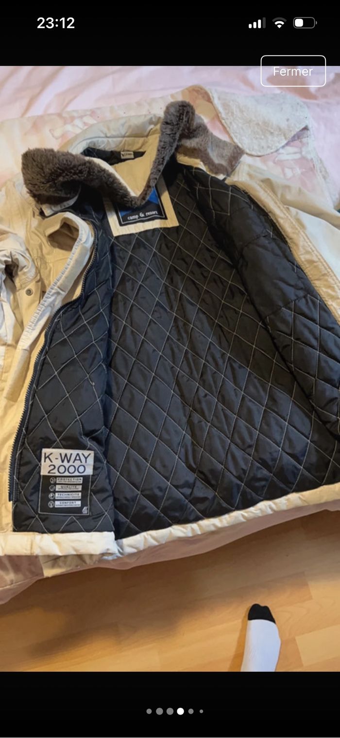 Veste K way matelassée  taille L - photo numéro 3
