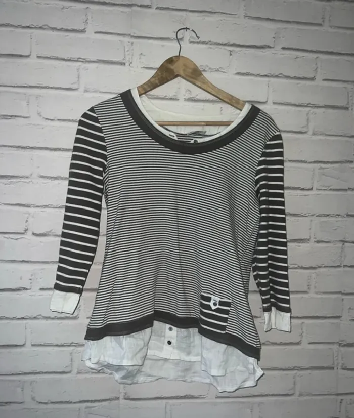 Joli t-shirt EllaModa – Taille 4 (équivalent M) - photo numéro 2