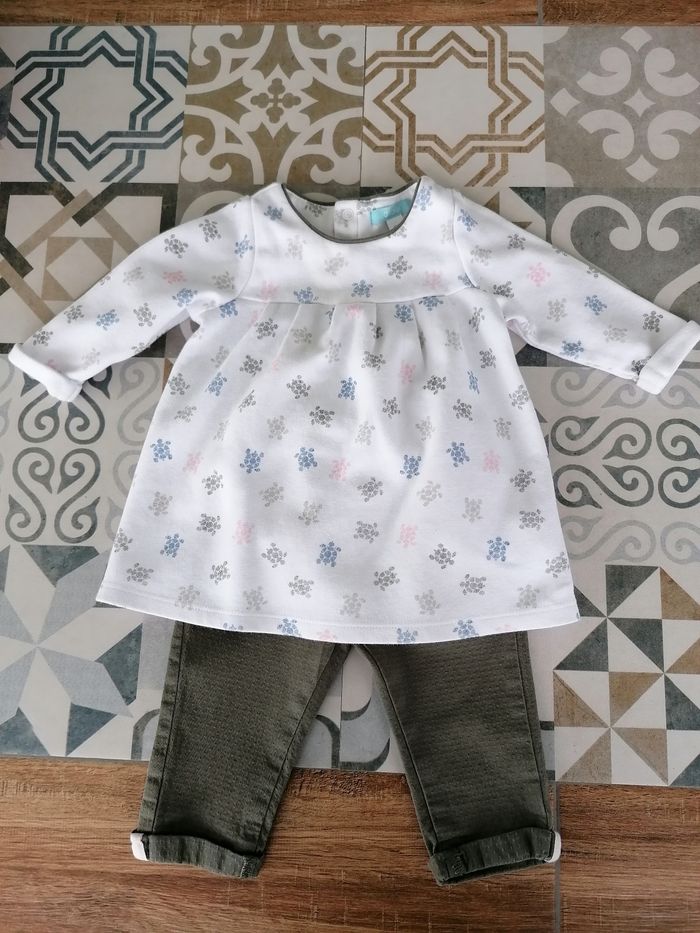 Ensemble fille Obaïdi 6 mois