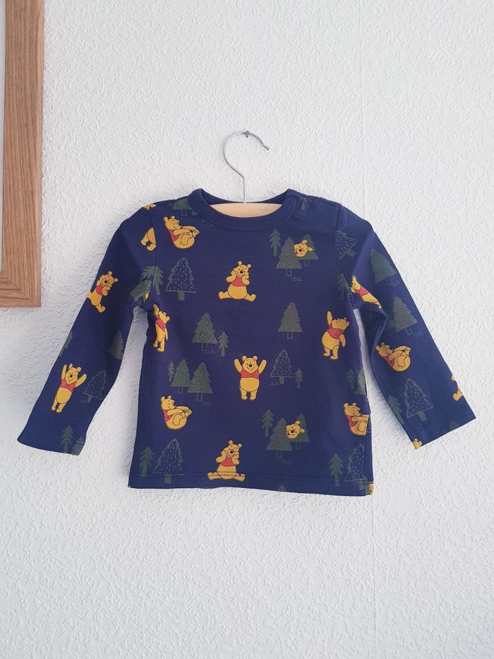 Disney Baby x C&A - Lot de 2 tee-shirts manches longues - Winnie l'ourson - Neuf ! (9 mois) - photo numéro 6