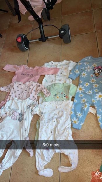 Lots habits fille bébé 