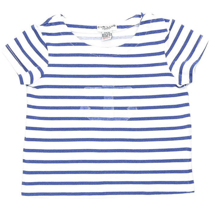 T-Shirt à manches courtes 24 mois Cyrillus