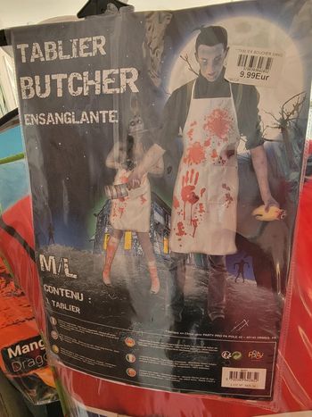 Tablier halloween