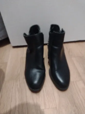 Bottines a talons bas