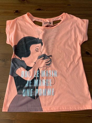 T-shirt Disney blanche neige T34/36