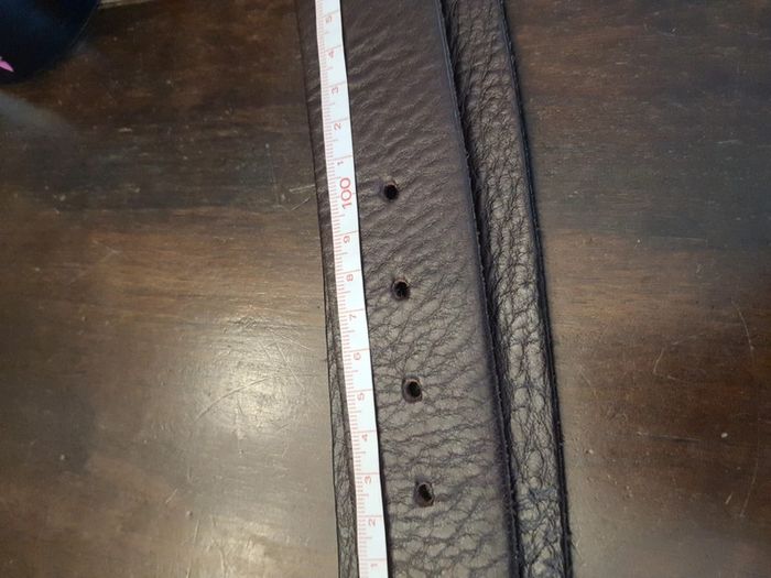 Ceinture en cuir Marron WE 95cm - photo numéro 16