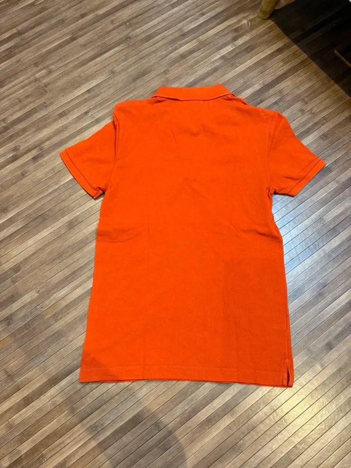 Polo slim fit Taille 2 Orange - photo numéro 2