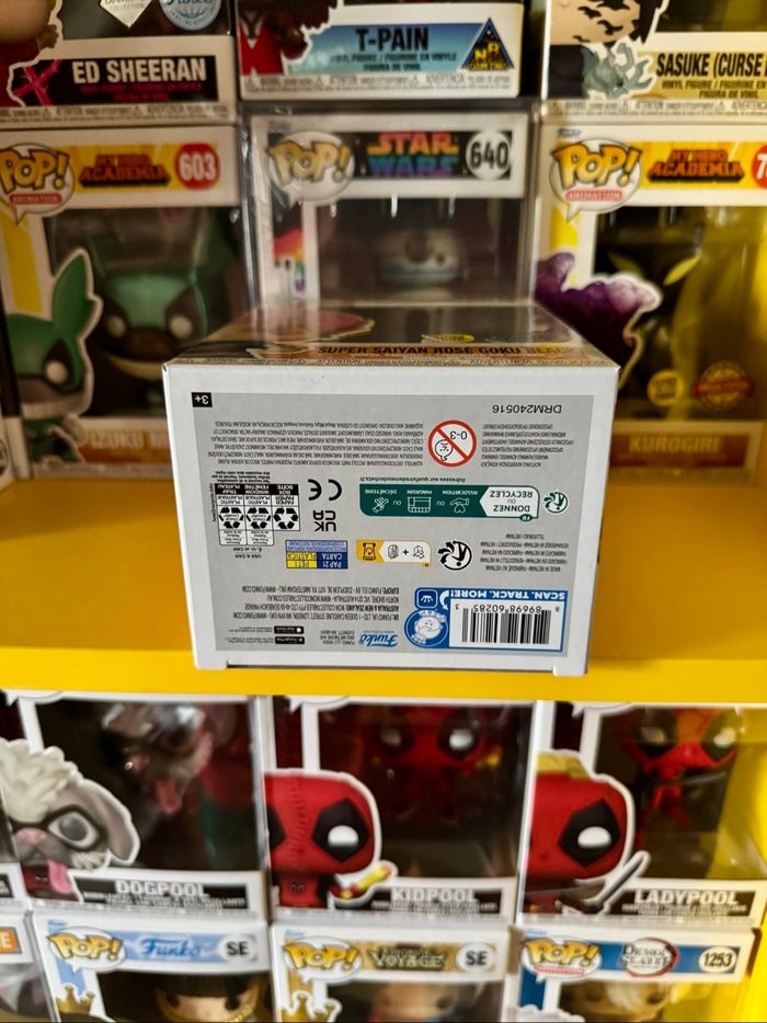 Funko Pop! Animation 1279 - Dragon Ball Super - Super Saiyan Rosé Goku Black - Glows In The Dark - Funko Special Edition - photo numéro 6